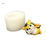 Tiger Ornaments Pendant Epoxy Resin Mold DIY Home Decorations