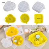 Crystal Epoxy Mould Dish Fruit Storage Tray Silicone Mold