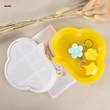 Crystal Epoxy Mould Dish Fruit Storage Tray Silicone Mold