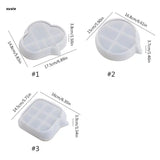 Crystal Epoxy Mould Dish Fruit Storage Tray Silicone Mold