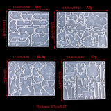 Crystal Glue Mold Crocodile Dinosaur Silicone Mold