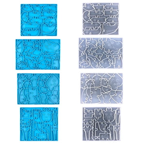 Crystal Glue Mold Crocodile Dinosaur Silicone Mold