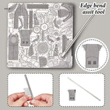 Cylinder Shaped Bending Assist Tools for DIY 3D Jigsaw Jewelry Puzzles