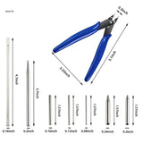 Cylinder Shaped Bending Assist Tools for DIY 3D Jigsaw Jewelry Puzzles