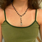 Fairy Beaded Necklace For Women Sweet Pendant Choker