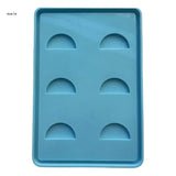 Epoxy Resin Mold Eyelash Tray Silicone Mould DIY Crafts Jewelry Box