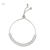 European American Crystal Bracelet Zircon Adjustable Hand Jewelry