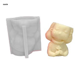 Geometric Girl Silicone Resin Mold for Succulent Pot