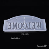 Silicone Mold for Doorplate Door Sign Resin Casting