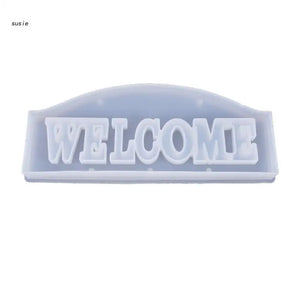 Silicone Mold for Doorplate Door Sign Resin Casting