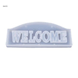 Silicone Mold for Doorplate Door Sign Resin Casting