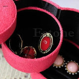 X7YA Velvet Storage Container Organizer Box for Jewelry