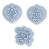 Heart Epoxy Casting Mold for DIY Jewelry Making