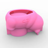 Polar Bear Flowerpot Epoxy Resin Mold for Succulent Plant Holder