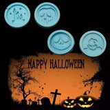 X7YA Silicone Mold Halloween Circle Phone Holder Resin Epoxy Casting