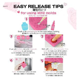 X7YA Silicone Rose Flower Soap Mold for DIY Pendant