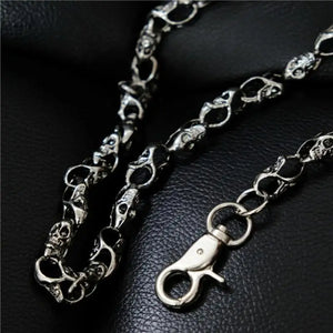 Punk Skull Trouser Chain Hip-hop Style Pant Chain Ornament
