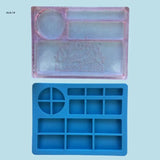 Storage Container Silicone Mold Letters Makeup Tray DIY Crafts