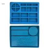 Storage Container Silicone Mold Letters Makeup Tray DIY Crafts