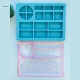 Storage Container Silicone Mold Letters Makeup Tray DIY Crafts