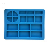 Storage Container Silicone Mold Letters Makeup Tray DIY Crafts