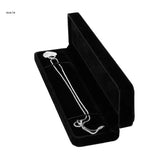 X7YA Velvet Gift Jewelery Watch Necklace Bracelet Pendant Display Present Box
