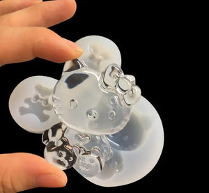 KT Cat Silicone Mold for Jewelry Resin Craft