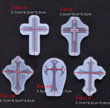 Big Cross Charms Pendant Silicone Mold Resin DIY Epoxy Resin Molds Jewelry