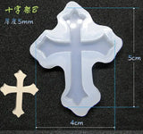 Big Cross Charms Pendant Silicone Mold Resin DIY Epoxy Resin Molds Jewelry