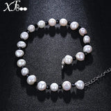 Natural Baroque Pearl Anklets 8-9mm Freshwater Jewelry