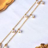 XF800 Gypsophila Waist Chain 14K for Women