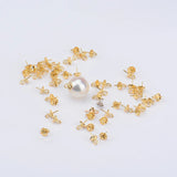 XF800 G18K Plum Blossom Pendant DIY Accessory Holder