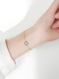 S925 Water Drop Love Heart Original Version Bracelet