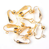 10-30PCS Hypoallergenic Earring Clips Jewelry Making DIY Accessories