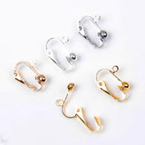 10-30PCS Hypoallergenic Earring Clips Jewelry Making DIY Accessories