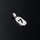 Stainless Steel Number Pendant for Necklace DIY Jewelry DZ-3025