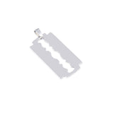 Stainless Steel Blade Pendant Necklace DIY Jewelry Accessories