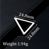 10pcs Stainless Steel Pendant for Making Necklace Charm DIY Jewelry DZ-3019