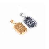 5pcs Stainless Steel Letter Pendant for Necklace DIY Jewelry