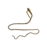 Geometric Snake Hair Band with Long Tassel
