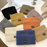 Women Headband Solid Wide Cotton Turban Knitted Cotton Hairband