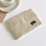 Women Headband Solid Wide Cotton Turban Knitted Cotton Hairband