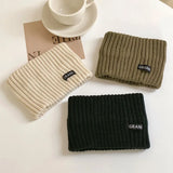 Women Headband Solid Wide Cotton Turban Knitted Cotton Hairband