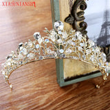 Crystal Tiara Crown Rhinestones Wedding Crown Hairwear Bride Accessory