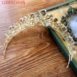 Crystal Tiara Crown Rhinestones Wedding Crown Hairwear Bride Accessory