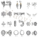 XIAOYI 100% s925 rice bow star earrings for girlfriends