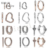 XIAOYI S925 Love Playful Earrings - European Wedding Jewelry