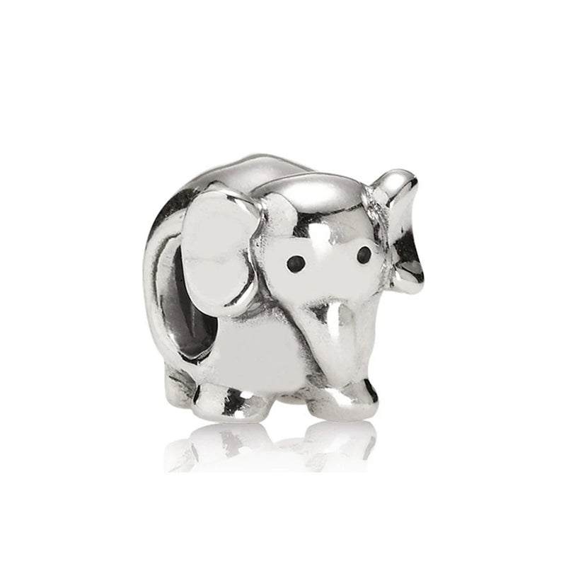 S925 Cartoon Animal Family Charm for Women