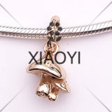 XIAOYI Autumn Owl Forest Beauty Leaf Glaze Wedding Jewelry
