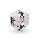 XIAOYI 100% s925 Colorful Garden Butterfly Daisy Star Charm